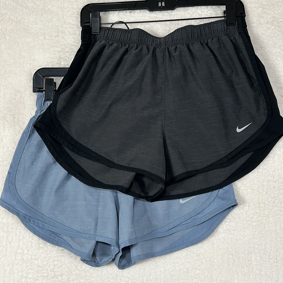 Nike Pants - Nike set of 2 Dri fit Heather Tempo Running Shorts sz Medium